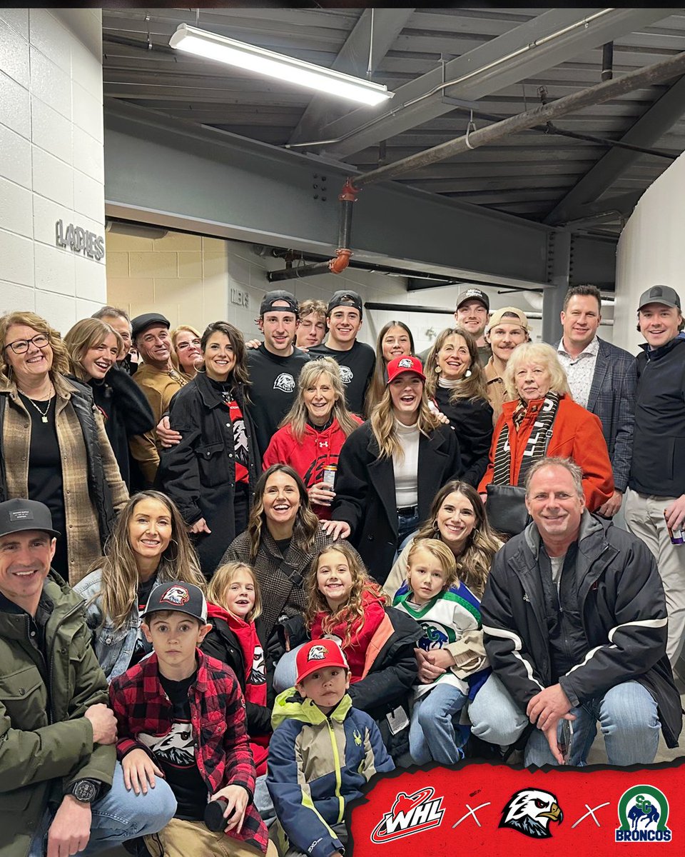 The first-ever 'Darby Derby' is officially in the books. 

Over the weekend, brothers and <a href="/pdxwinterhawks/">Portland Winterhawks</a> teammates Griffin and Hudson Darby faced off against their father and <a href="/SCBroncos/">Swift Current Broncos</a> assistant coach Regan Darby in their return to their childhood barn, Swift Current's