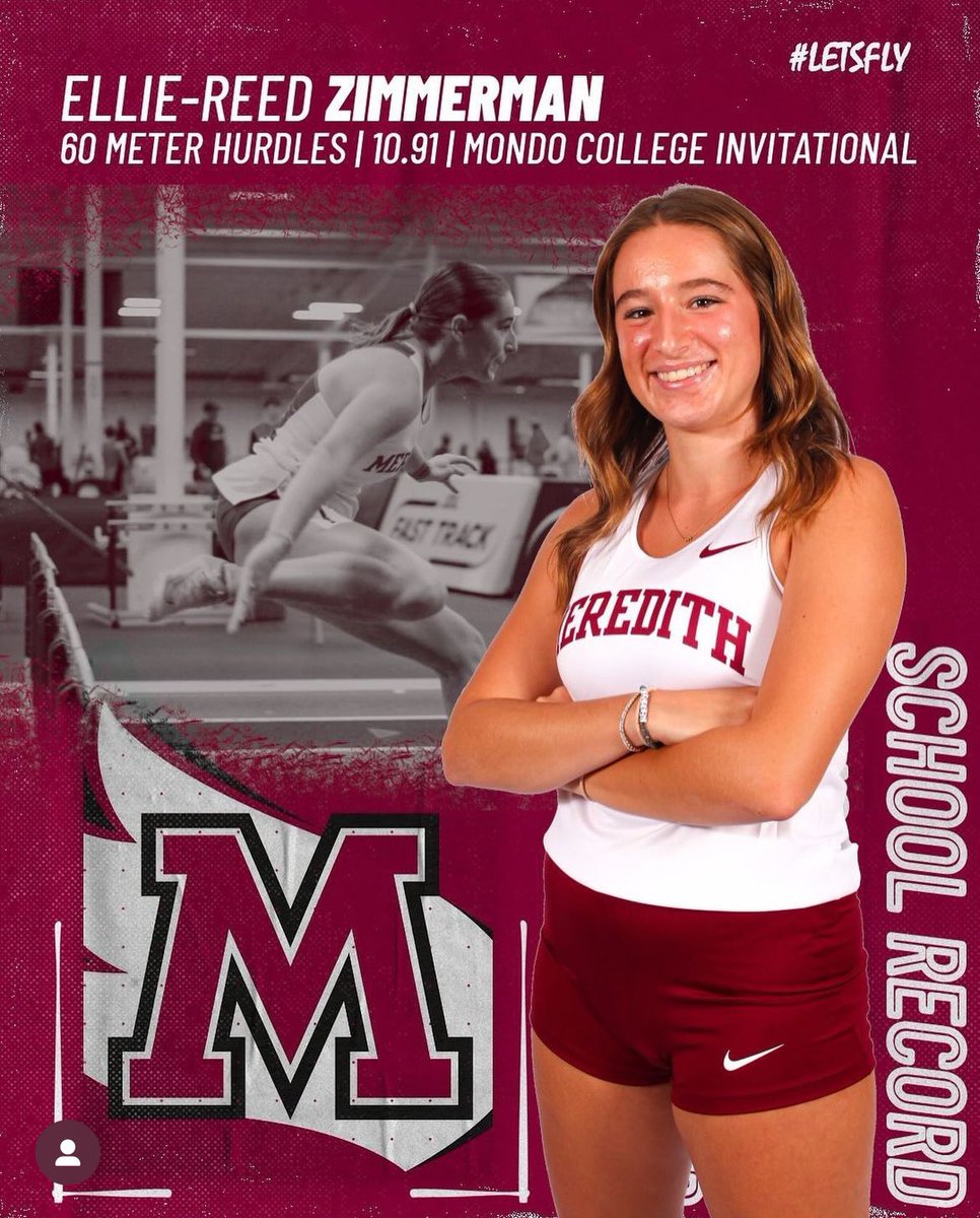 AvengingAngels's tweet photo. ‼️SCHOOL RECORD‼️

Ellie-Reed Zimmerman sets a new school record in the 60-meter hurdles with a time of 🔟.9️⃣1️⃣!

#WINGSUP #LETSFLY https://t.co/IQSKoFYJu8