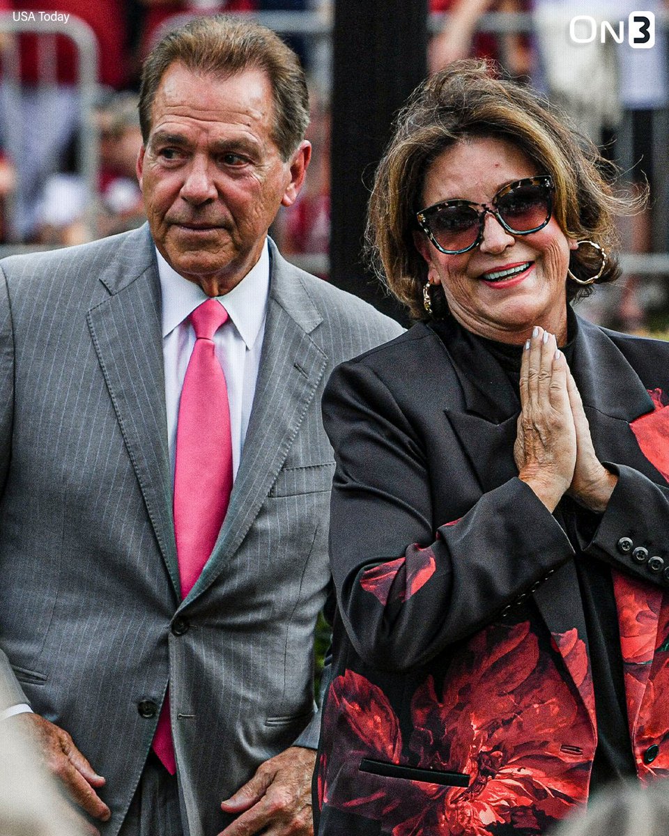 On3's tweet photo. NEW: Nick Saban revealed Miss Terry's message in his retirement decision:

"...she said, ‘It’s always about relationships, but now it’s about how much money you’re going to pay them.’

So that was one of the things that she hated, that she wasn’t developing relationships with the players and having them over."

(via @thepivot) 

https://t.co/x5cKYgOQ4r