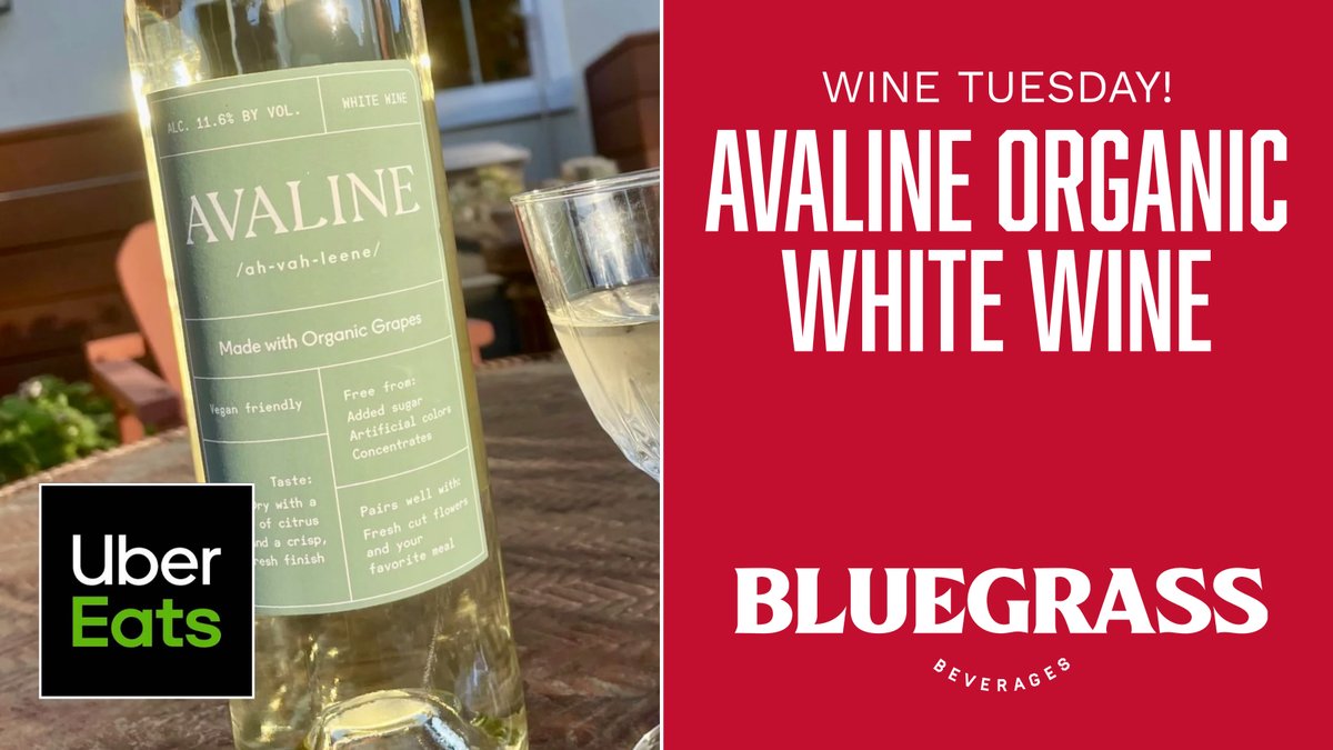 bluegrassbev's tweet photo. Avaline White Wine is made with organic grapes, vegan-friendly, low sugar &amp; free of unwanted additives. Available for delivery by https://t.co/0AzzjO5EUW. https://t.co/vh9NmaQeCU
