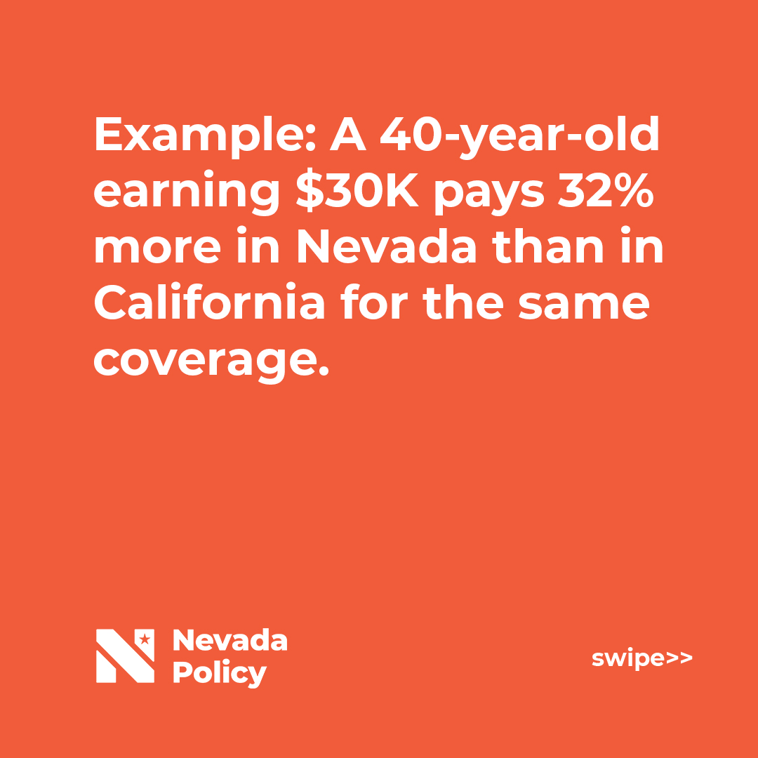 NevadaPolicyRI's tweet image. We pay more for health insurance than Californians... WHY? 
Comment below what you think. #nevadapolicy  #HealthInsurance #InsuranceDebate #NevadaPolitics #HealthcareCosts #PolicyDiscussion #NevadaLife #InsuranceRates #HealthCareAwareness #NevadaCommunity