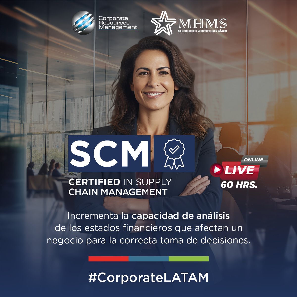 Te enseñaremos a desarrollar e implementar una #cadenadesuministro #flexible y receptiva ante cualquier evento. Mejora tus habilidades y #administra eficientemente tu ⛓️
➡️Certified un Supply Chain Management
📅18 de Febrero
🌐 s.mtrbio.com/walkvjostq
#CorporateLATAM #supplychain
