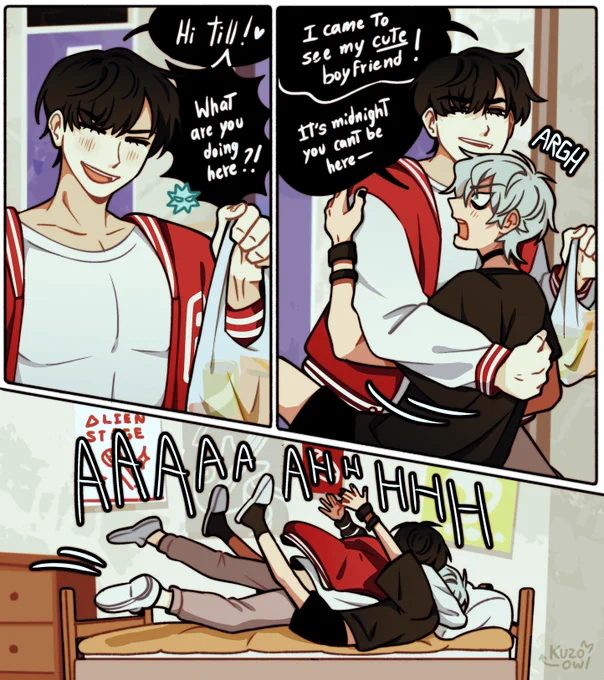 In the dorms...☠️ [2/4] #ivantill #ALNST 