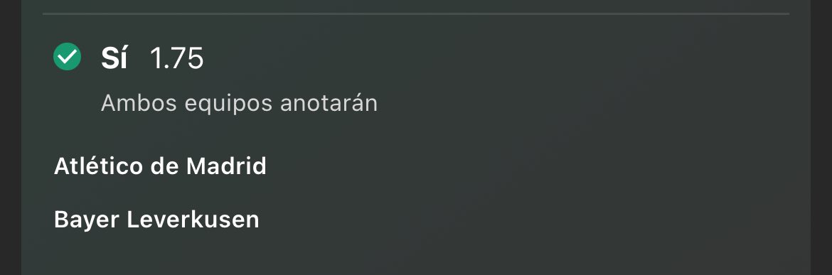 14Xabismo's tweet photo. 🏆TENEMOS PLENO 🏆

Cuota 1.75✅
Cuota 1.98✅
Cuota 2.10✅
Pick en directo Cuota 2.37✅

Un día más en la oficina, seguimos sumando con este pleno por 2º día consecutivo, mañana a por más 🤝🏻 https://t.co/yK3jhQN93d