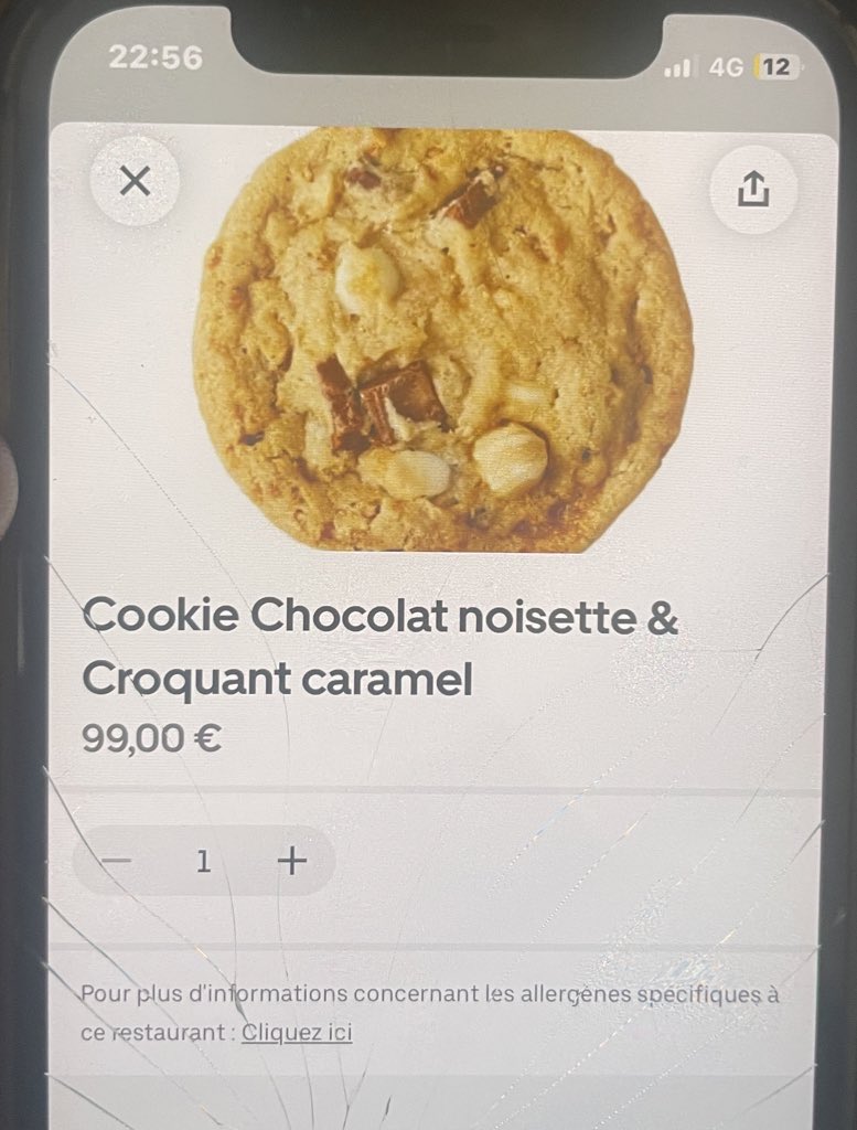 nathanstoraa's tweet photo. @SubwayFrance Ce cookie il nous apporte quoi de plus qu’un macadamia ? On se croirait chez Kazdalerie ! #subway #zacknani https://t.co/aegbGqfxs2