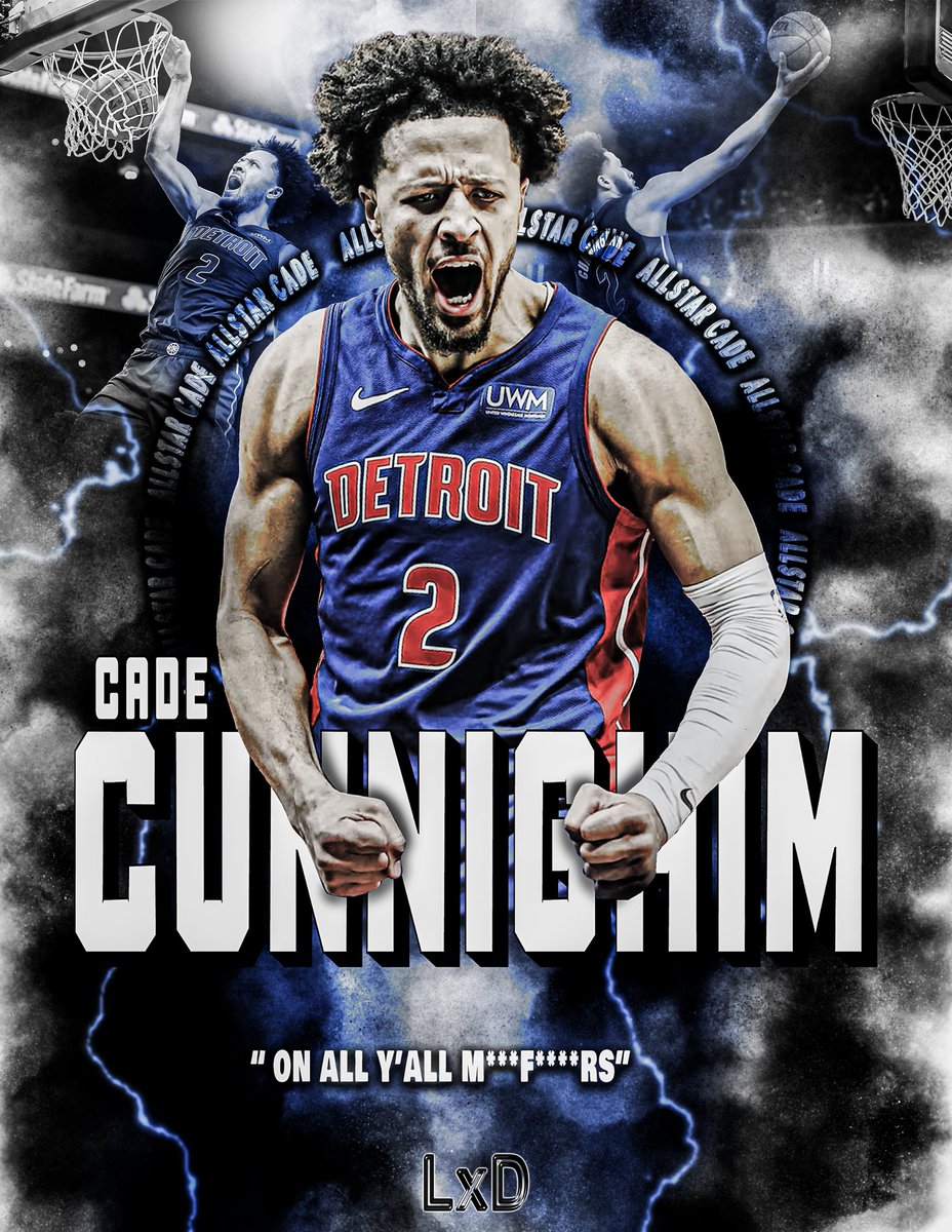 LocoxtayCustomz's tweet photo. Check out this Allstar ⭐️ Cade Wallpaper I designed‼️Go vote Cade as an Eastern Conference Allstar ⭐️ https://t.co/6fpHm1If00