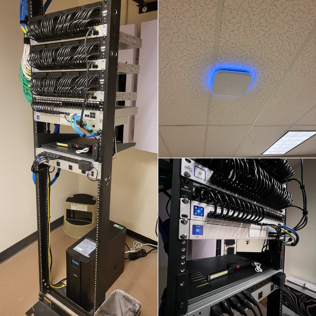 cloudavize's tweet image. Clutter-free networking and optimized workspaces. Installed a new Unifi E7 access point and USW Pro HD switch with Etherlighting. Thank you to our client for trusting us to help enhance their workspace! 🙌#Unifi #WorkspaceOptimization #CableExperts #ITSetup
@Ubiquiti
