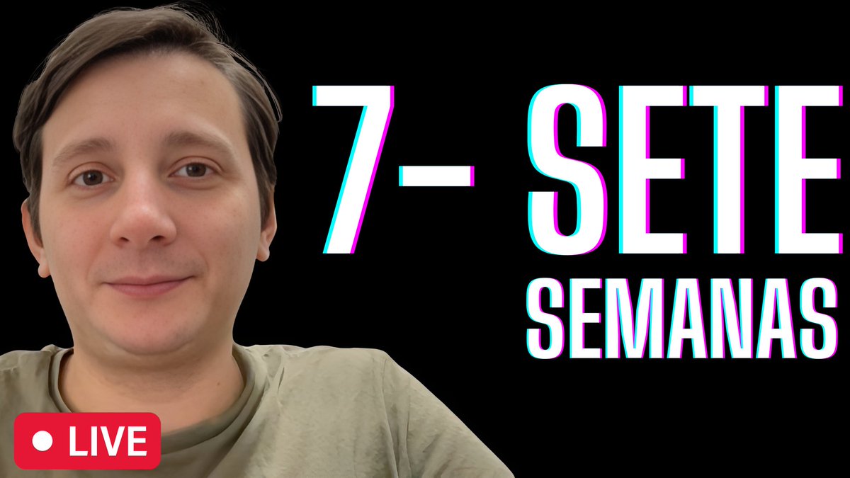 CriptoVilla's tweet photo. 📺 LIVE: SETE SEMANAS - TIMING

LIVE 21h00 AQUI 👇👇👇

>> https://t.co/MFtQ7CgTla https://t.co/HBe2BbF48s