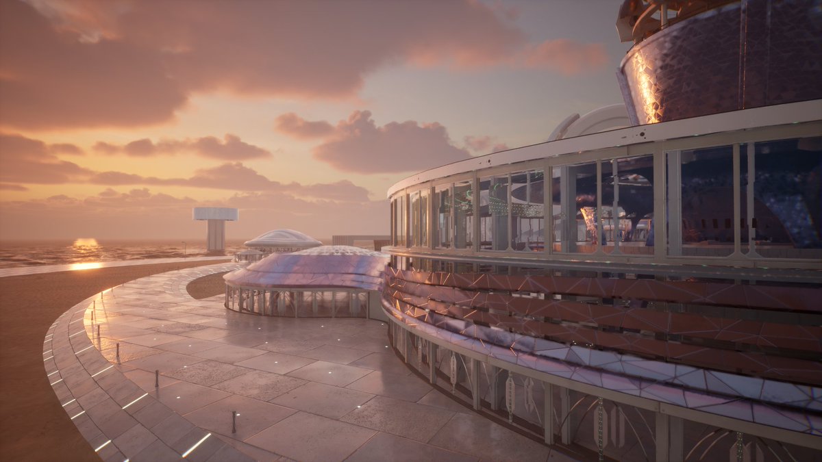 A mysterious facility stands as a symbol of ingenuity against the vast expanse of the cosmos. Witness the calm before the storm, a brief moment of serenity before humanity ventures into the unknown depths of #Exoworlds. GN #Exonauts

#Elysium #Web3 $EXO $PYR #GameFi #EpicGames