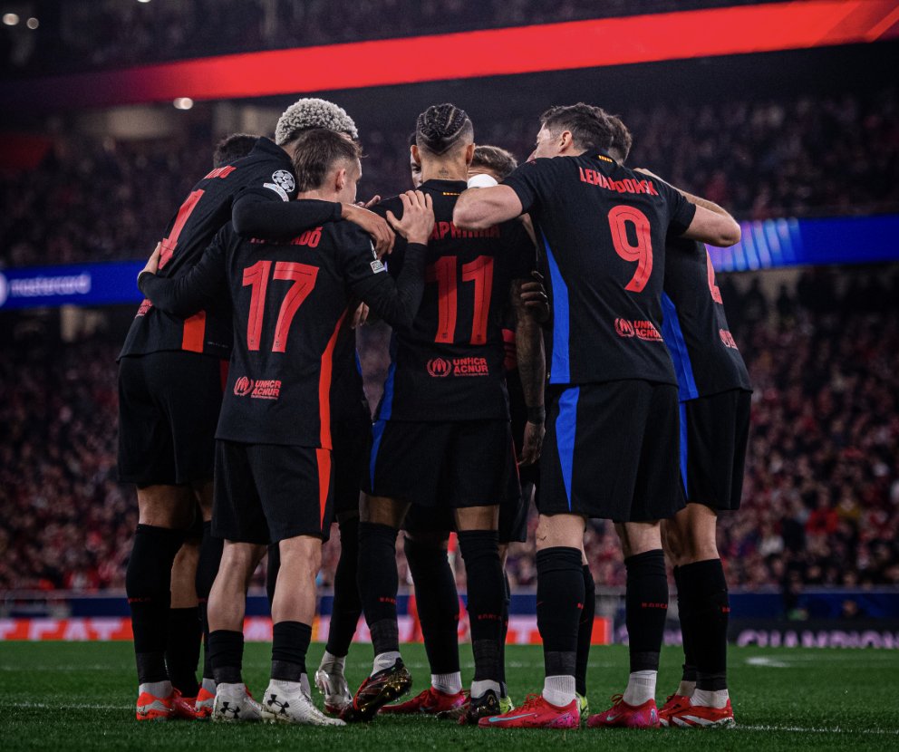 barca_ghost's tweet photo. 👻🔥What a Match! Barcelona 5:4 Benfica! 🔵🔴
What we witnessed tonight wasn’t just football – it was pure drama, a game for the ages!

⚽ 5:4 victory for Barça in the Champions League!

3 penalties.
1 own goal.
2 mistakes from goalkeepers.
And the decisive goal... in extra time of extra time!
Tonight, every Barça fan will be wide awake, reliving this rollercoaster of emotions. This wasn’t just a match – it was a game infused with the spirit of BARCAGHOST!

🔵🔴 Feel it. Embrace it. Visca Barça!

#BarcaGhost #UCL #FCBarcelona
