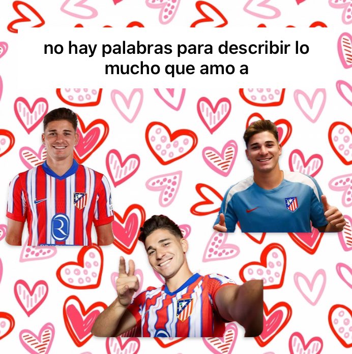 BimoxxATM's tweet photo. Te quiero más que a mí vida, Julián Álvarez. https://t.co/i6kKuEQC5m