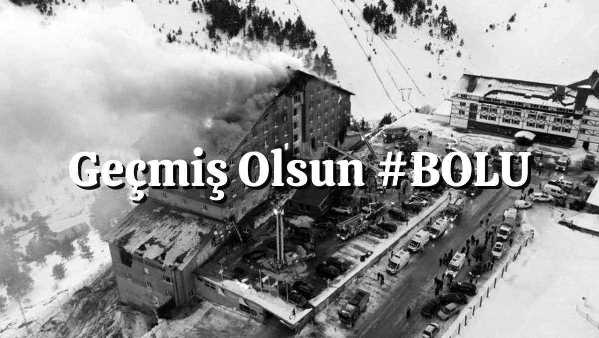 Milletimizin başı sağ olsun. 
Geçmiş olsun #Bolu
