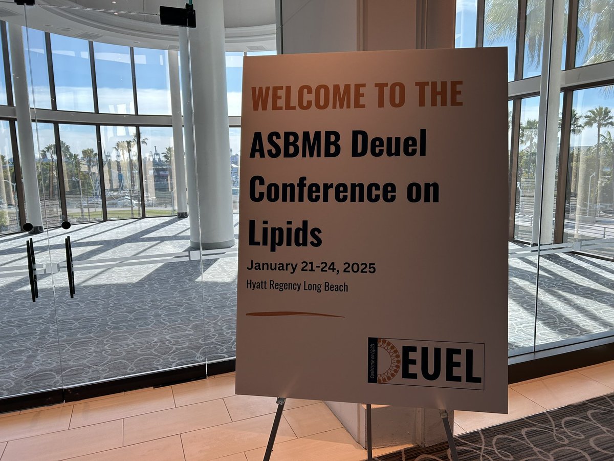 cohenlaboratory's tweet photo. Excited to welcome folks to the #ASBMBDeuel meeting later today. Get ready for some serious #lipidtime! @ASBMB @AsbmbLrd https://t.co/ovFUddW3pt