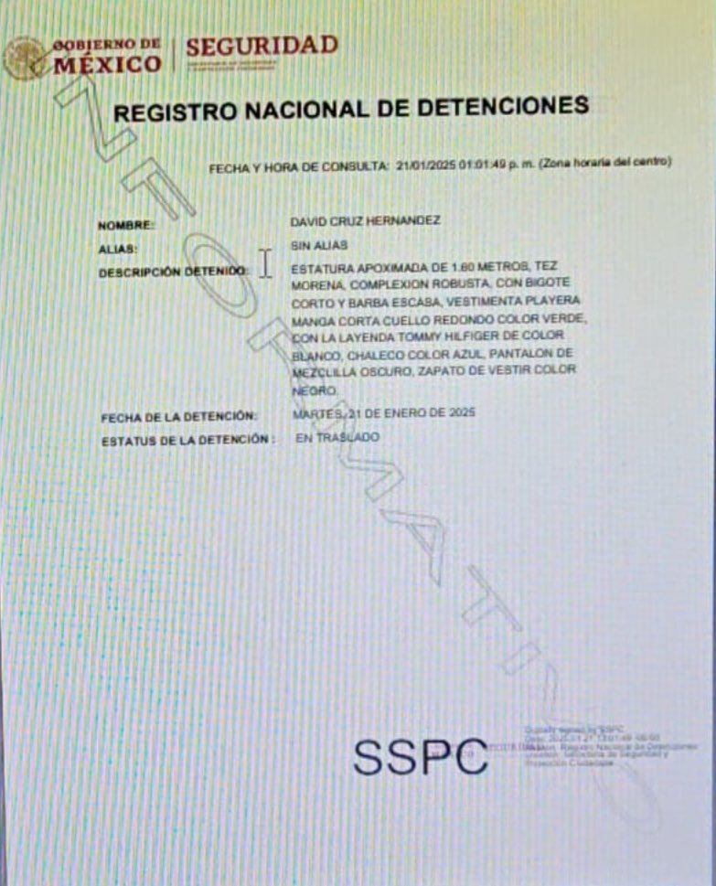 amarilloalarcon's tweet image. #Enterate 
🟢 Capturan en Xochimilco a 
David Cruz 
Hernández El Bombero, relacionado en la desaparición de los 43 normalistas 

Fungía como
 #Halcon p/Guerreros Unidos

**Le aseguraron un arma de fuego y posible metanfetamina y marihuana 
Y es narcomenudistas en #Xochimilco  🟢
