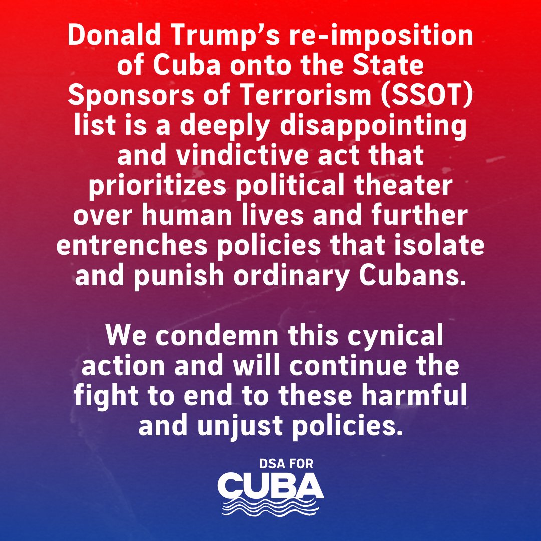 DSA International Committee tweet media