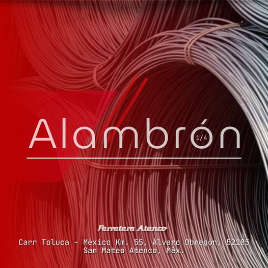 ¡Fortalece tus proyectos con nuestro alambrón de acero de 1/4 de pulgada! Ideal para construcción, industria y diversas aplicaciones que requieren resistencia y durabilidad. Garantiza la calidad y seguridad de tus estructuras con un material de alto rendimiento.