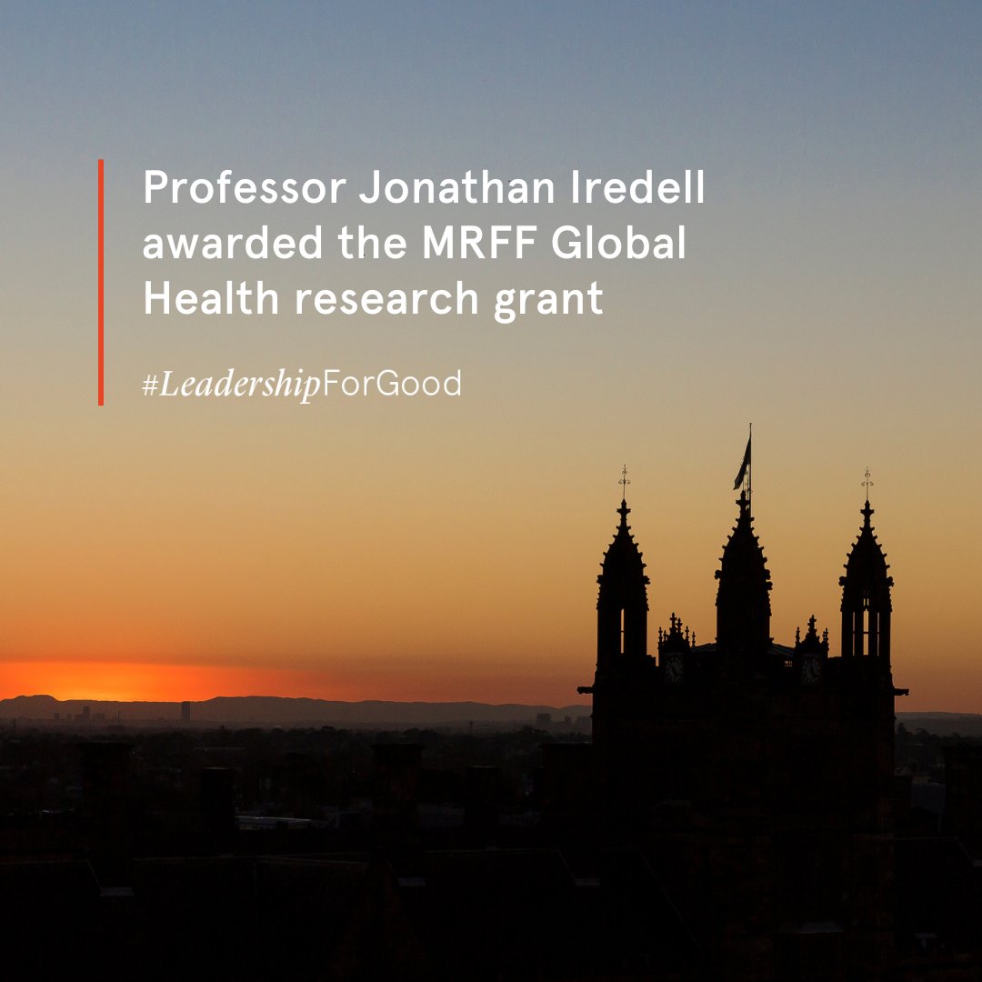 Sydney Health (@syd_health) on Twitter photo Congratulations to critical infection microbiologist Professor Jonathan Iredell (<a href="/Iredell_Lab/">Iredell Lab</a>) for being awarded funding to explore ways to best manage mobile antibiotic resistance tracking and eviction of plasmids.
#LeadershipForGood Congratulations to critical infection microbiologist Professor Jonathan Iredell (<a href="/Iredell_Lab/">Iredell Lab</a>) for being awarded funding to explore ways to best manage mobile antibiotic resistance tracking and eviction of plasmids.
#LeadershipForGood