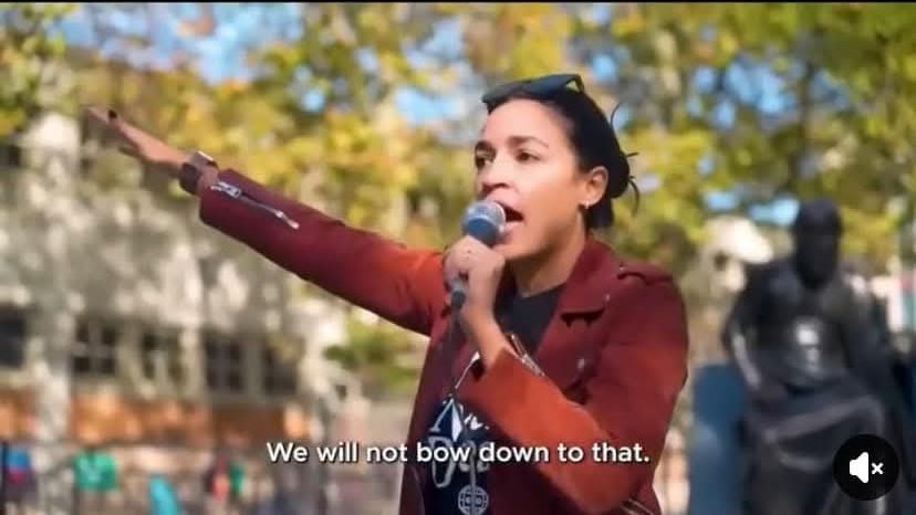 Justice31573877's tweet photo. @AOC Shut up, Nazi! https://t.co/lIpZDtMpwW