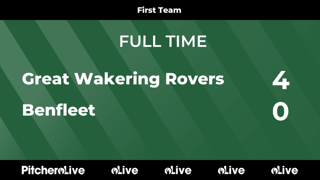 GWRovers's tweet photo. FULL TIME: Great Wakering Rovers 4 - 0 Benfleet
#GREBEN #Pitchero
https://t.co/fVPCPRKMxE https://t.co/lvR3tJkKyC