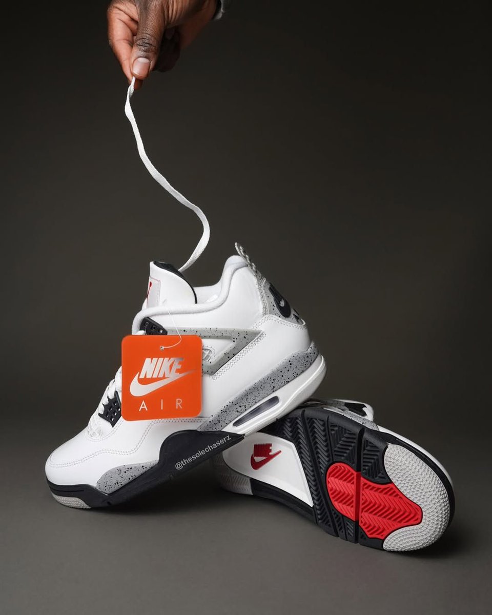 TheSiteSupply's tweet image. May 2025: Air Jordan 4 OG “White Cement” 🐘