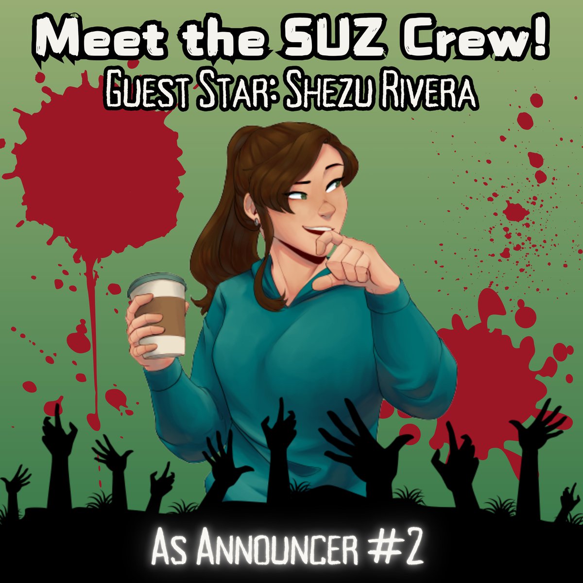 SUZPodcast's tweet photo. Tomorrow is the last Free Live Recording stream over on our Youtube!
Come watch us perform the script live for the first time along with this episode's second guest star @RiveraShezu https://t.co/DMe5Wvp2bb