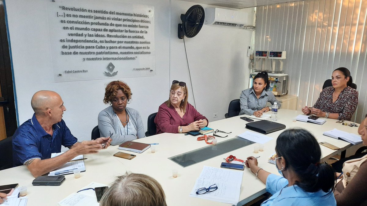 Coracan_SA's tweet photo. 👉 Con la asesoría de @coralsacuba se realiza acción de capacitación de directivos y especialistas de #coracan sobre la actividad de Control Interno. 📝
"En prever está todo el arte de salvar" 🇨🇺 https://t.co/ukYuwUvPyQ