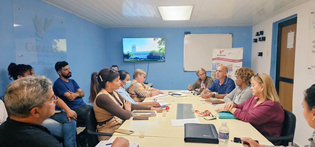 Coracan_SA's tweet photo. 👉 Con la asesoría de @coralsacuba se realiza acción de capacitación de directivos y especialistas de #coracan sobre la actividad de Control Interno. 📝
"En prever está todo el arte de salvar" 🇨🇺 https://t.co/ukYuwUvPyQ