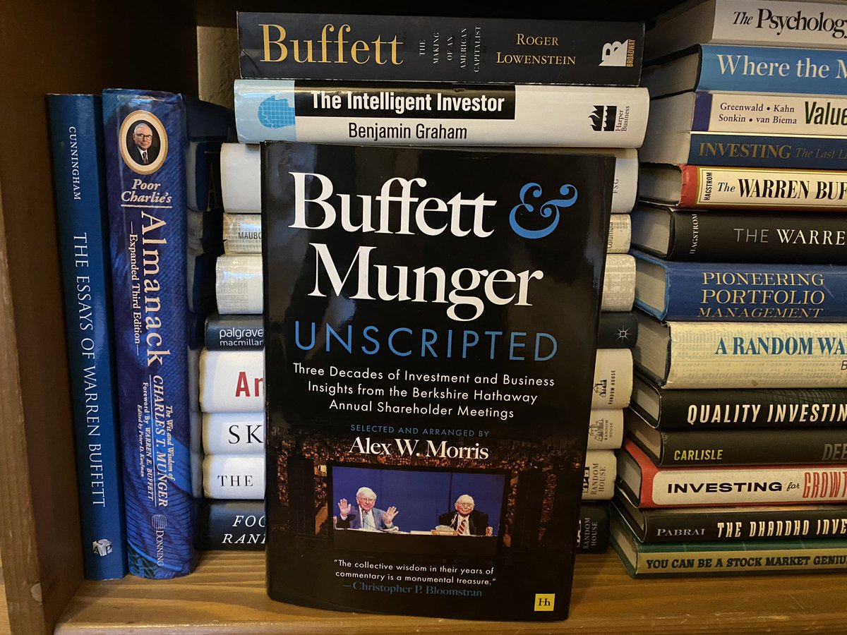 Grateful that <a href="/TSOH_Investing/">Alex Morris (TSOH Investment Research)</a> put in the work to capture this treasure trove of investing wisdom. It fills a gap in my Buffett and Munger library that I didn’t even realize was there!