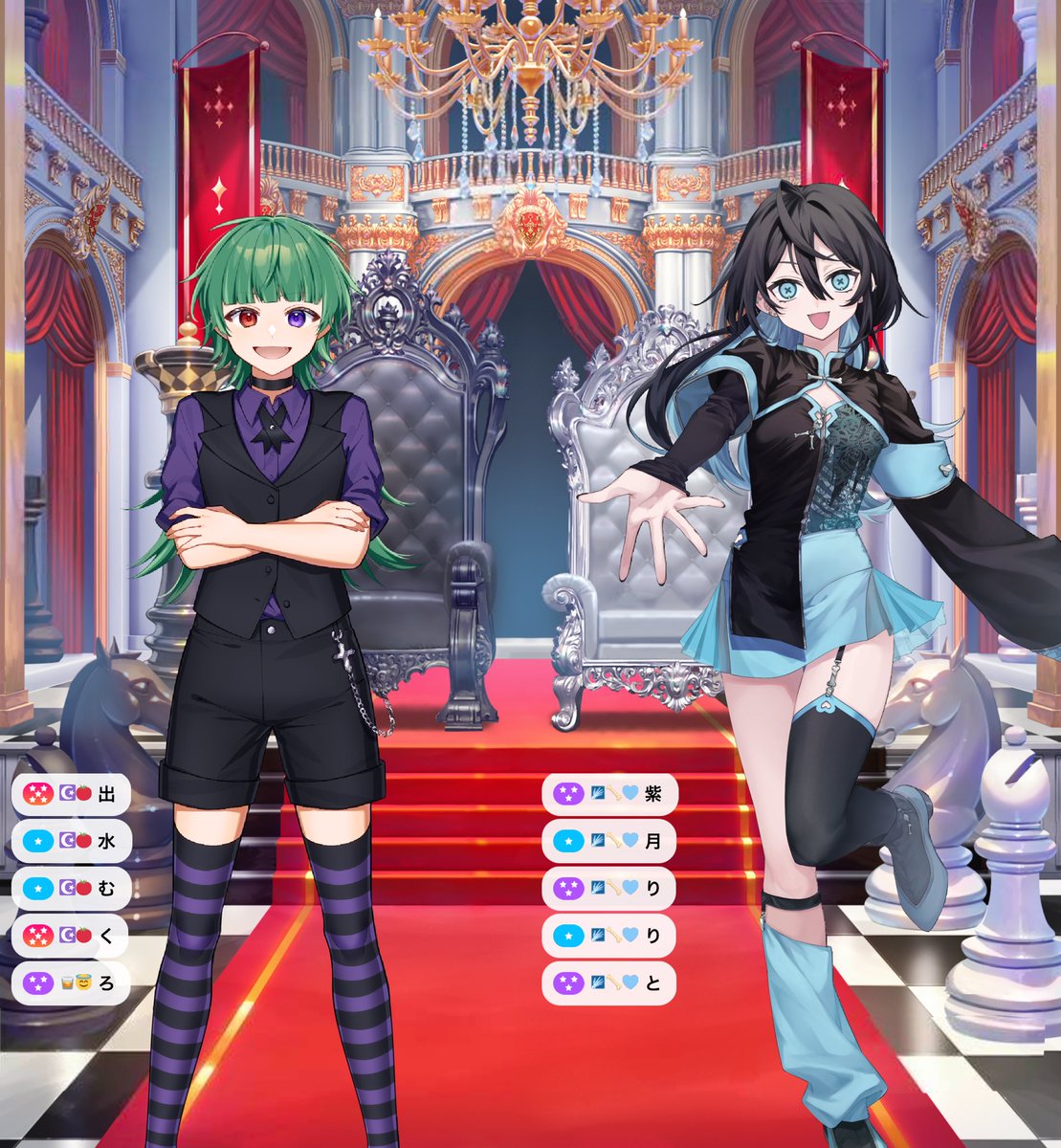 izumi_696_'s tweet photo. ❥.🦴~  #おはようVライバー 

おはよう！！！みて！！！！
同期のクソガキポンコツ紫月りりと[#lisuart_lilith6]と背景おそろいてぇてぇだ！💜🩵

イベ中に同じの走ってるの知って勢いでてぇてぇしたよ🫶💜
ほんとに楽しいので、りりとの枠みんな行ってくれ！！！

#IRIAMライバーさんと繋がりたい ‼️ https://t.co/LDG98M0i9D