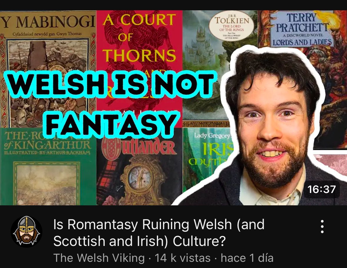 this was sooo interesting because it really is weird how often fantasy books are just like. taking scot/irish/welsh culture and acting like it’s a crazy made up idea