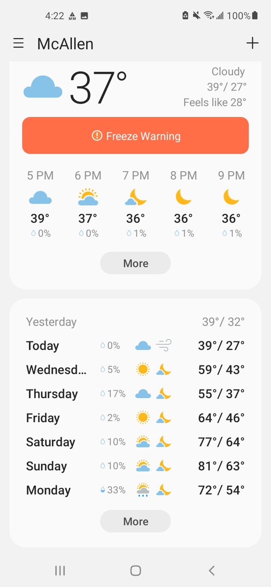 amor_vuelveTX's tweet photo. It's currently 37. On Sunday it'll be 81... it's a #Texas thing mol 💥😹🔥 #RGV #Frontera #FrontierLife https://t.co/6s0SPWX4pw