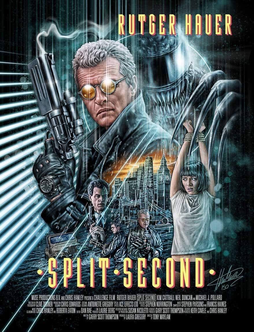 PodScary's tweet image. Split Second 

A fun sci fi monster hunt! While not as polished as that of Predator this is still a fun ride! We are suckers for practical effects so this doesn’t disappoint!