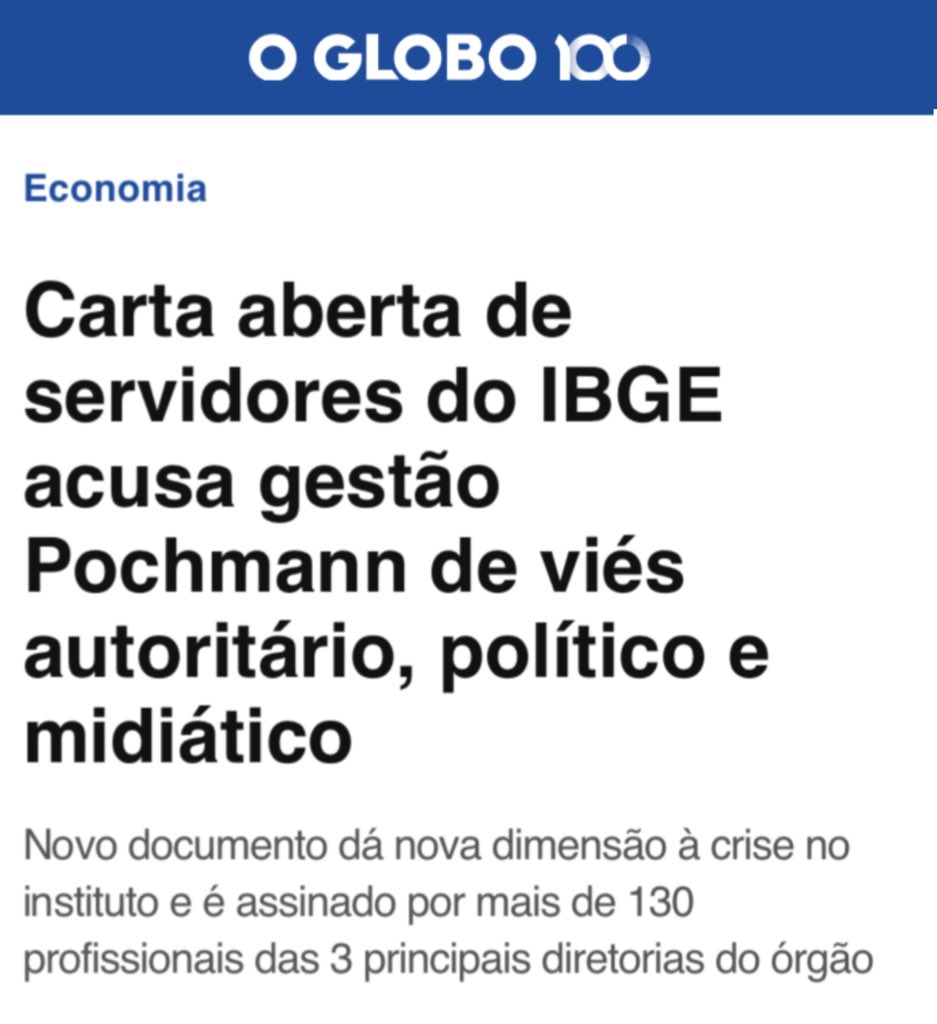 E quando eu falei em CPI a esquerda achou ruim.