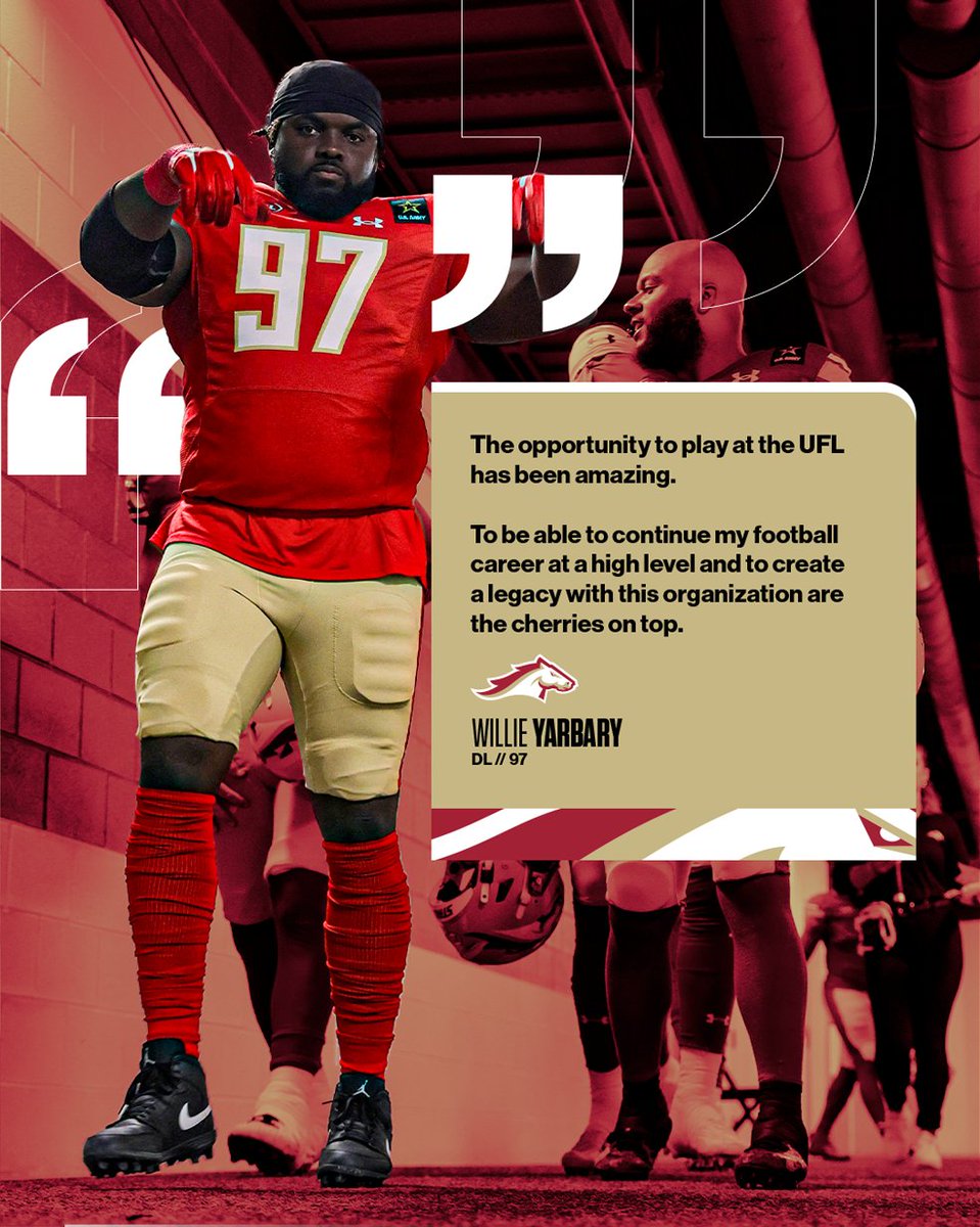 UFLStallions's tweet photo. he’s a singer, a new dad &amp; the best pickleball player on the team.

get to know 3-time champ DL @WYarbary 🐎 https://t.co/qOXoUu0ehR