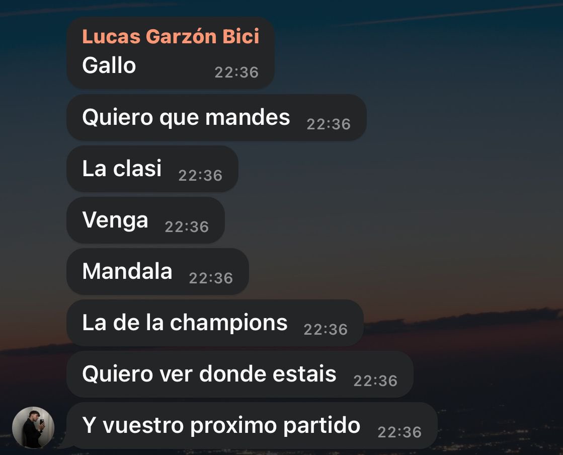 lucassgarzon's tweet photo. @JimenezPorcel 😅😰
#ChampionsLeague https://t.co/II3VTc2t0M