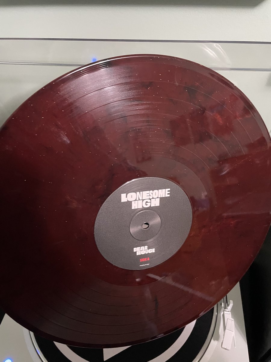 Aaron (@aaronc_48) on Twitter photo <a href="/DearRouge/">DEAR ROUGE</a> This doesn’t show pretty on my turntable but Lonesome High is a gorgeous sparkly red. Can’t wait to see the tour next month! <a href="/DearRouge/">DEAR ROUGE</a> This doesn’t show pretty on my turntable but Lonesome High is a gorgeous sparkly red. Can’t wait to see the tour next month!
