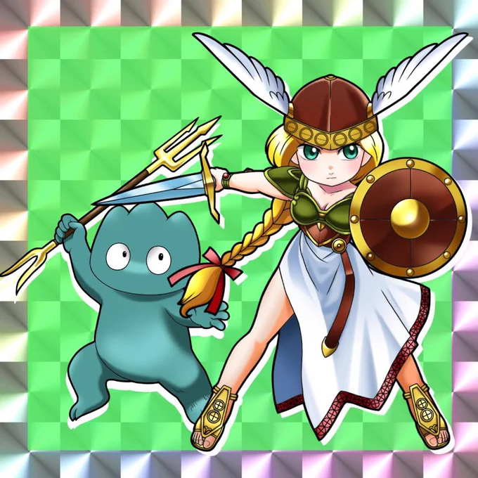 #見た人も無言で金髪or黄髪をあげる 