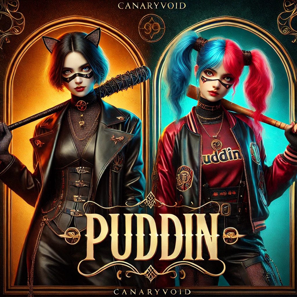 CanaryVoid's tweet photo. Título: Entre Garras y Locura - By Canaryvoid" 🐱🎭
La astucia de Catwoman y la locura de Harley Quinn se fusionan en esta obra cargada de misterio y caos. Sombras, dorados y estilo único. #Canaryvoid #HarleyQuinn #Catwoman #DarkArt #DiseñoCreativo
#DCCatwoman
#DCharleyQuiin https://t.co/fpk2bWGRKr