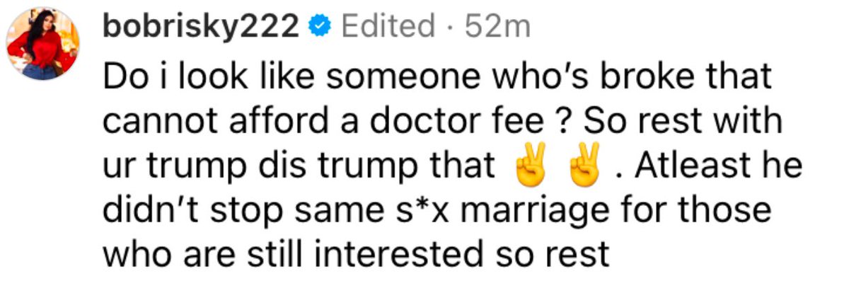 I can show evidence of being a woman — Bobrisky reacts to news about President Trump’s stance on gender identity
