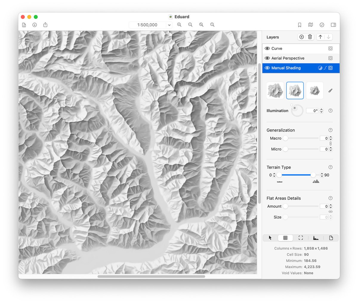Eduard 1.4.12 released: bug fixes and improvements, including a test to make sure elevation model downloads are not too large. eduard.earth