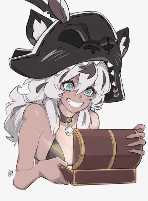 Treasure chest #gaoART (Ko-fi request) 