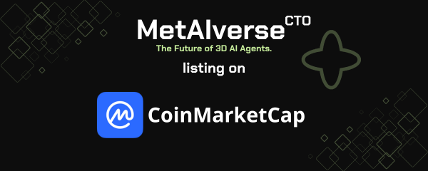🚀 Metaiverse is Now Listed on CoinMarketCap! 🚀
We’re excited to announce that Metaiverse is officially listed on CoinMarketCap! 

🔗 [coinmarketcap.com/currencies/met…] 

#Metaiverse #CoinMarketCap #Crypto