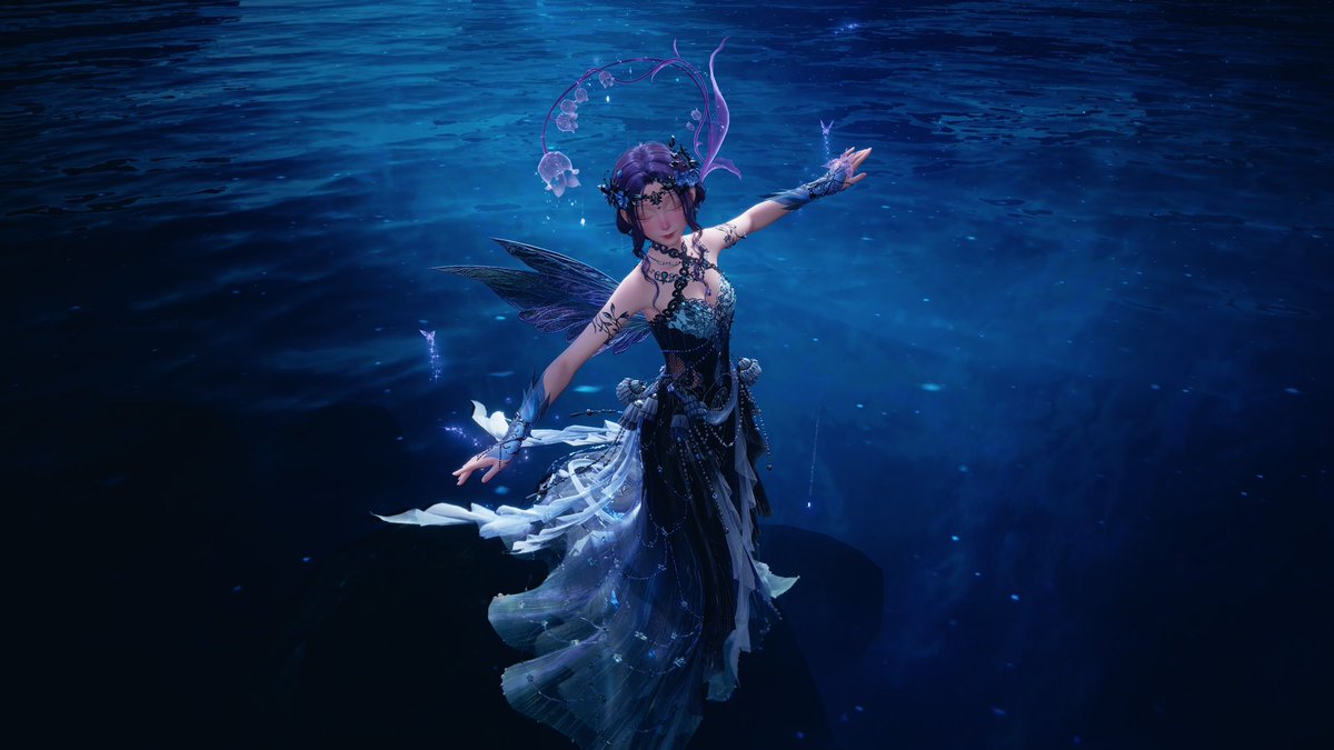 Juzmachine's tweet photo. @StarsFroggy Love this combo 🌊 #InfinityNikki https://t.co/YWWgUCDji7