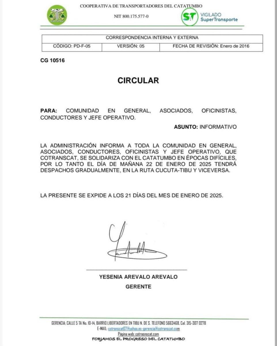 TIBULINDA's tweet photo. #Atentos Empresas de transporte intermunicipal  informan: 👇🏻 https://t.co/ZgSssXe0TI