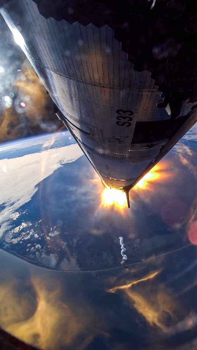 Singularity_DV's tweet photo. Ahora en VERTICAL!!📸
👉 Nuevos Wallpapers gente...
#Starship #SpaceX #Flight7 #SuperHeavy https://t.co/tp8wriaGwm