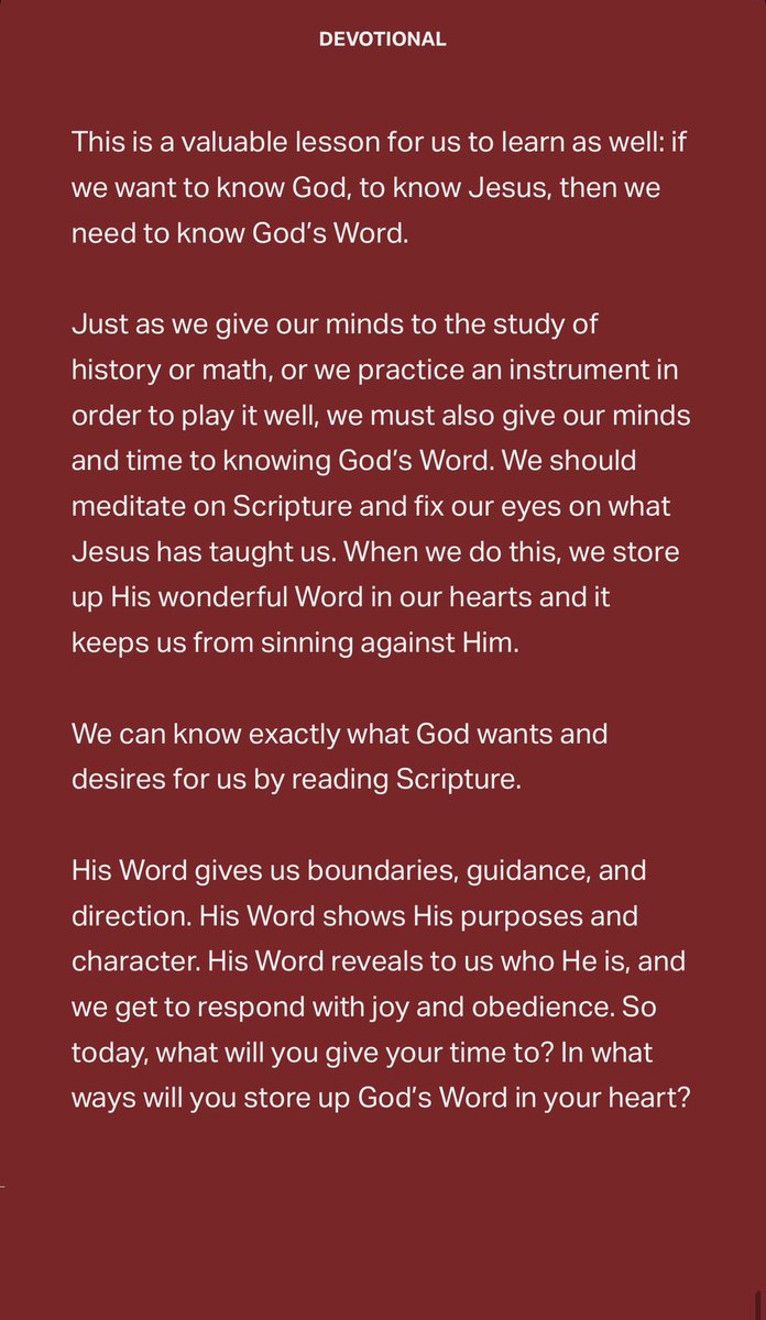 Angeleyes971's tweet image. Verse of the day

Psalm 119:11 GNT

DEVOTIONAL

Loving God's Word

biblegateway.com/passage/?searc…

#LovingGod’sWord