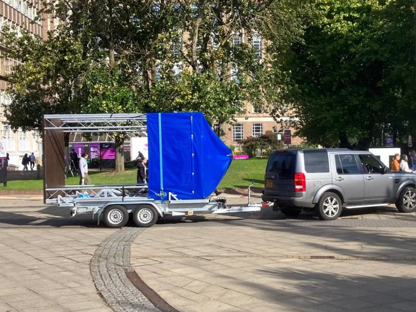 mobilebelfries's tweet photo. Drivers wanted!  Touring Tower's in for a few tweaks
@JTBellfoundry ready 4 our 1st 2025 booking - 
@essexbells Ringing Course. If you can tow up to 1600kg &amp; want to help #bellringing by taking a mobile belfry to an event near you contact us here 👇 https://t.co/X3yCQJjcj4 thanks https://t.co/hLBl2MTubK