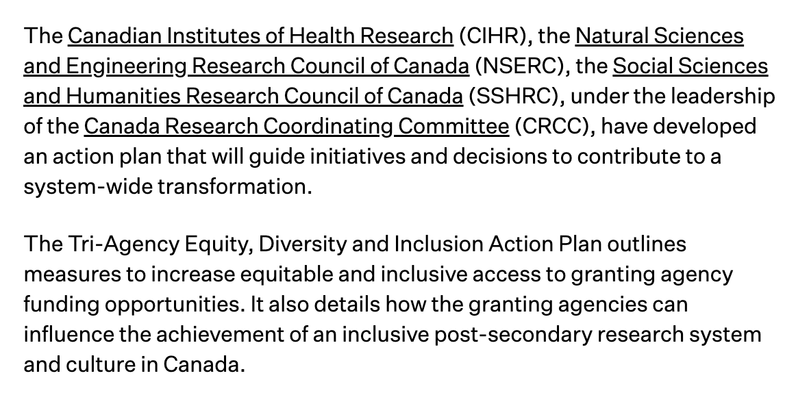 canada_spends's tweet image. Canada gave &amp;gt;$3.6B in scholarships and research grants to individuals and academic institutions last year. 

Strict Equity, Diversity and Inclusion mandates are imposed on all funding decisions with consequences for academic institutions that don't comply.

SSHRC has awarded an…