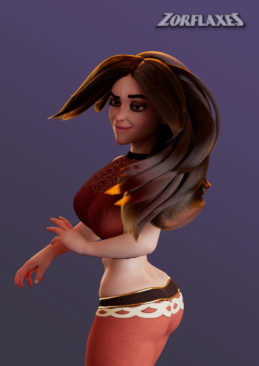 zorflaxes's tweet photo. after a month, i have finally finished the hair tool. now i will be able to make all kinds of hairstyles almost without restriction and i will be able to make fan arts with any style instead of limiting myself to the same character. 

#NSFW #NudeArt #EroticArt #eroticdrawing #3dartwork #3Damination #characterdesign #waifu #ecchi #oppai #NSFWart #NSFWanimation #dance