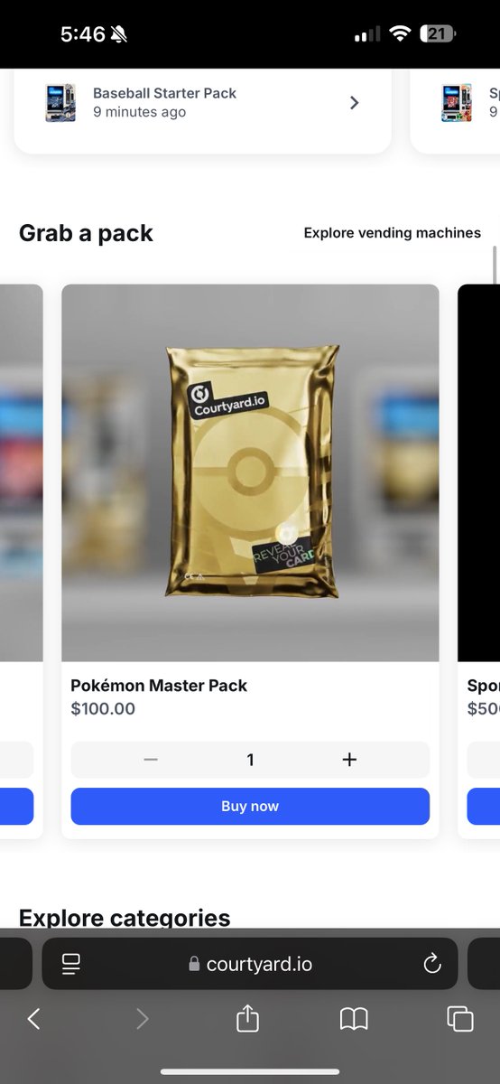 Ngl I might just have to send a $100 pack on <a href="/Courtyard_io/">Courtyard.io</a> for science 👨‍🔬 have we evolved to virtual rip threads? Wish me luck, hit will be posted below lol 👇🏼